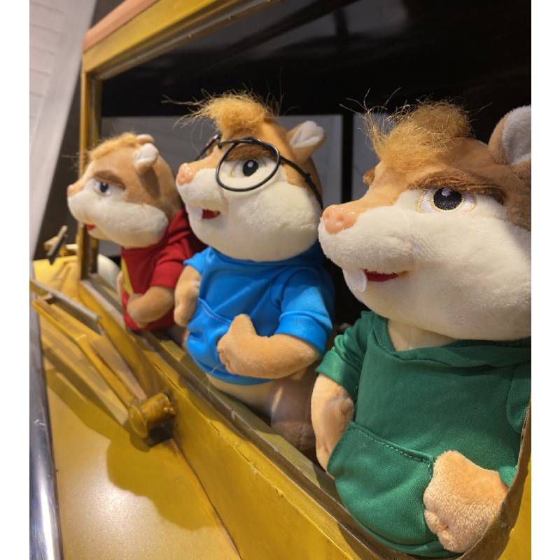 Alvin Unik Cuddly And The Chipmunks Mainan Mewah Usia Semua Untuk