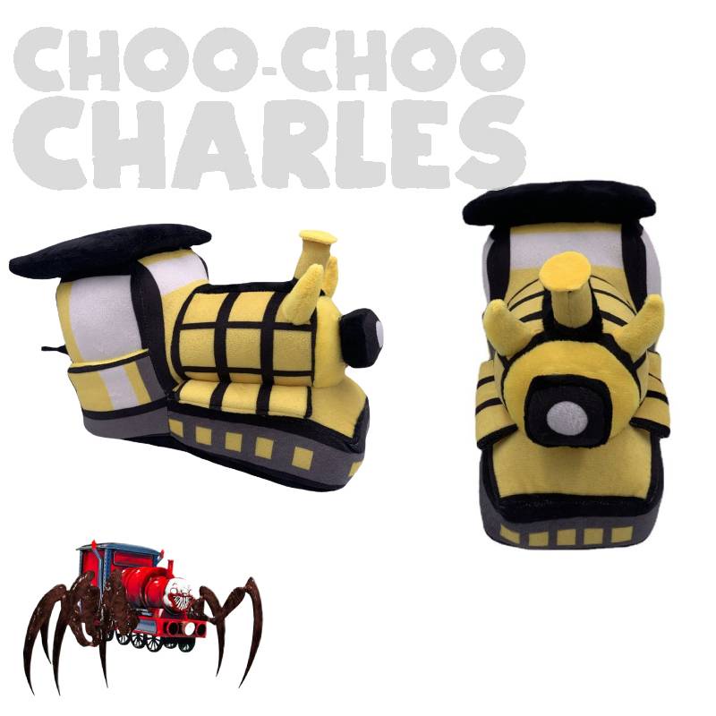 Unik choo-choo Charles Plush Lembut Kartun Horror Boneka Hadiah Anak Kereta Kuning