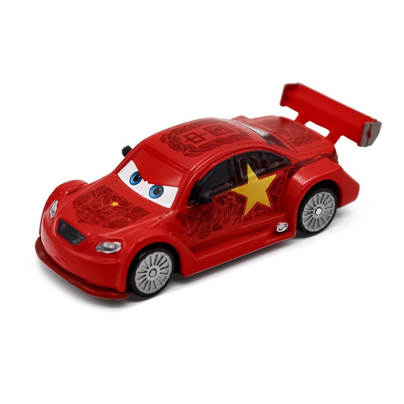 Disney Pixar Cars2 UH-60 Fritter Bus Sekolah Crazy Queen Top Hat Guard Gold Mcqueen Alloy Mainan Hadiah Anak Model