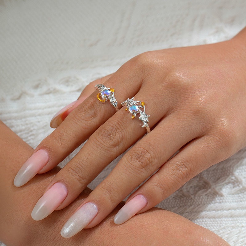 Cincin Angel Devil Aksesoristren Kepribadian