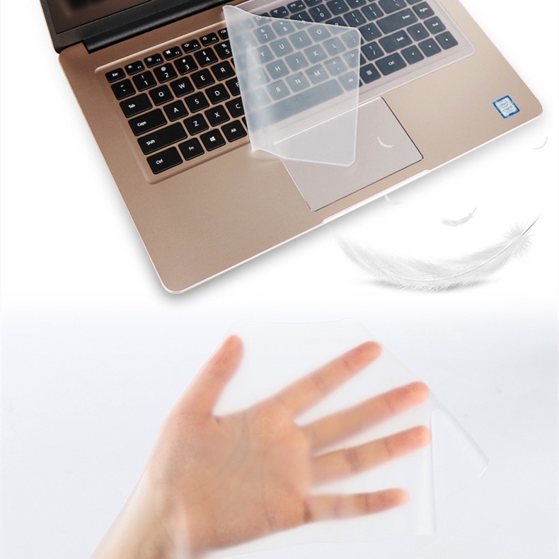 12/13-14/15-17 Inch Notebook Tiled Notebook Film Transparan Keyboard Film Pelindung Keyboard Notebook Film Pelindung Silikon Film Pelindung