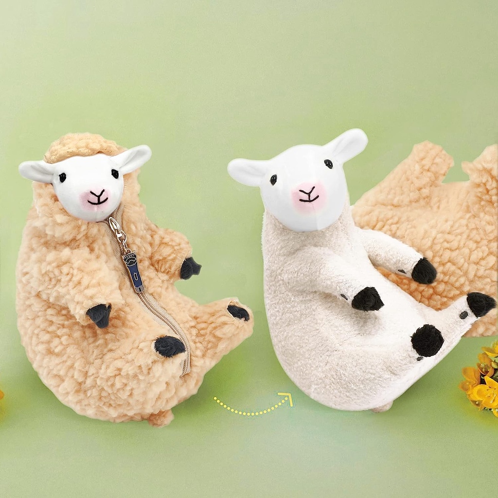 Rokkosan Domba Mainan Boneka Boneka Stuffed Animal Dekorasi Untuk Dewasa Anak-Anak