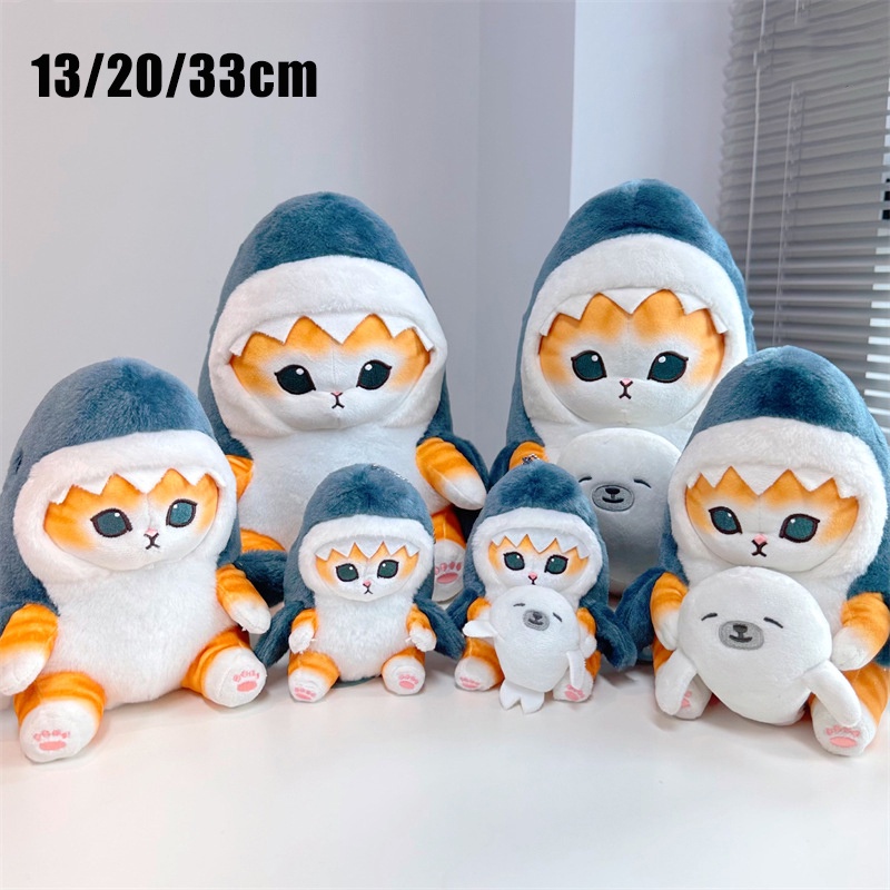 Mainan Plush Kucing 5.1-12.9in Boneka Boneka Binatang Lembut Hadiah Yang Sempurna Untuk Pecinta