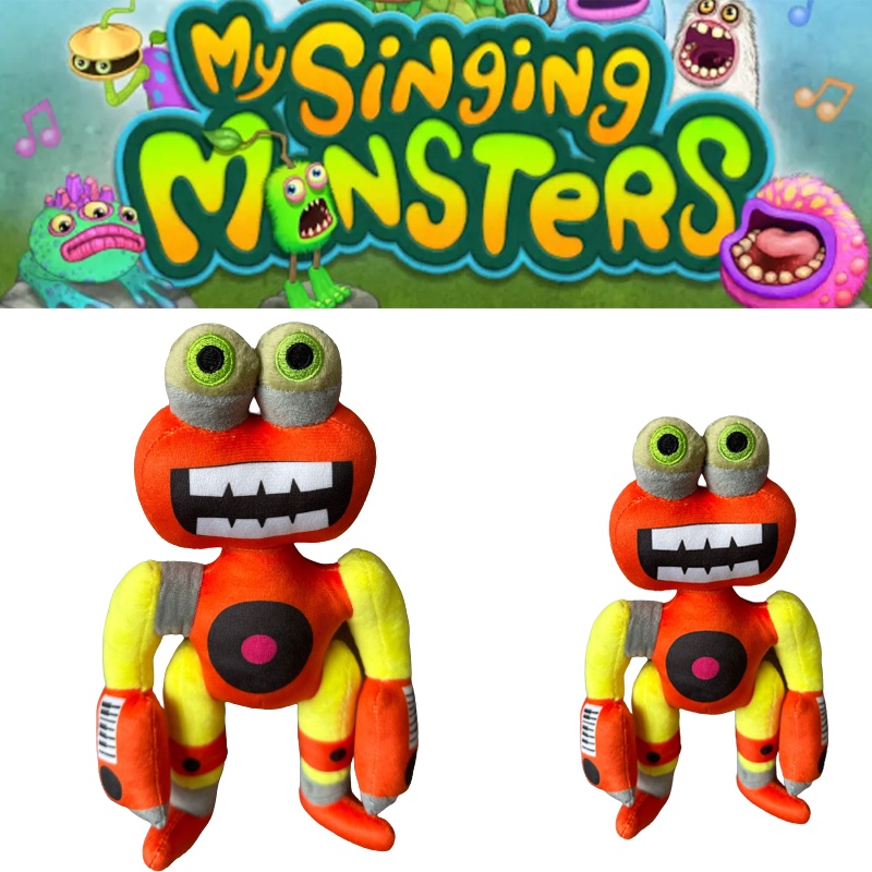 30 cm My Singing Monster Langka Mammott Maw Mainan Mewah Boneka Lembut Permainan Kartun Peripherals Plush Bantal Untuk Boneka Anak Hadiah Ulang Tahun