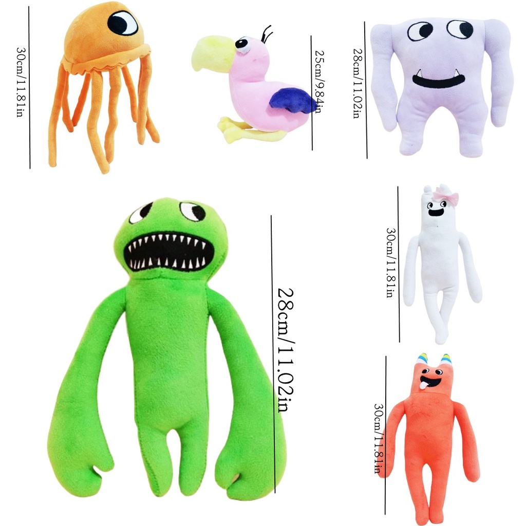 20-30cm Garten Of Banban Game Plush Toy Monster Soft Stuffed Dolls Kids Fans Birthday Gifts