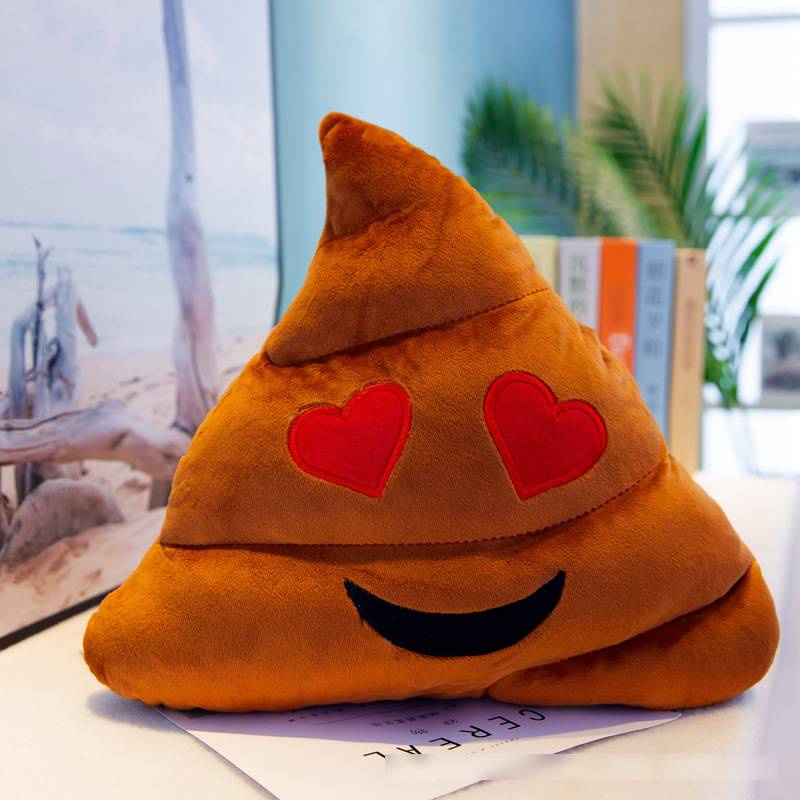 10cm Poo Family Emoji Emoticon Bantal Boneka Plush Toy Cushion Boneka Anak