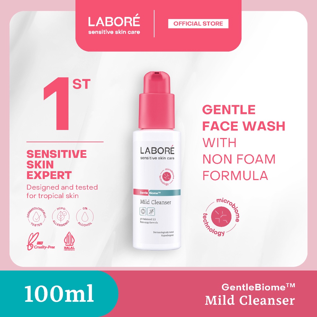 LABORÉ Skin Refreshment Combo Package (Mild Cleanser, Thermal Soothing Mist)