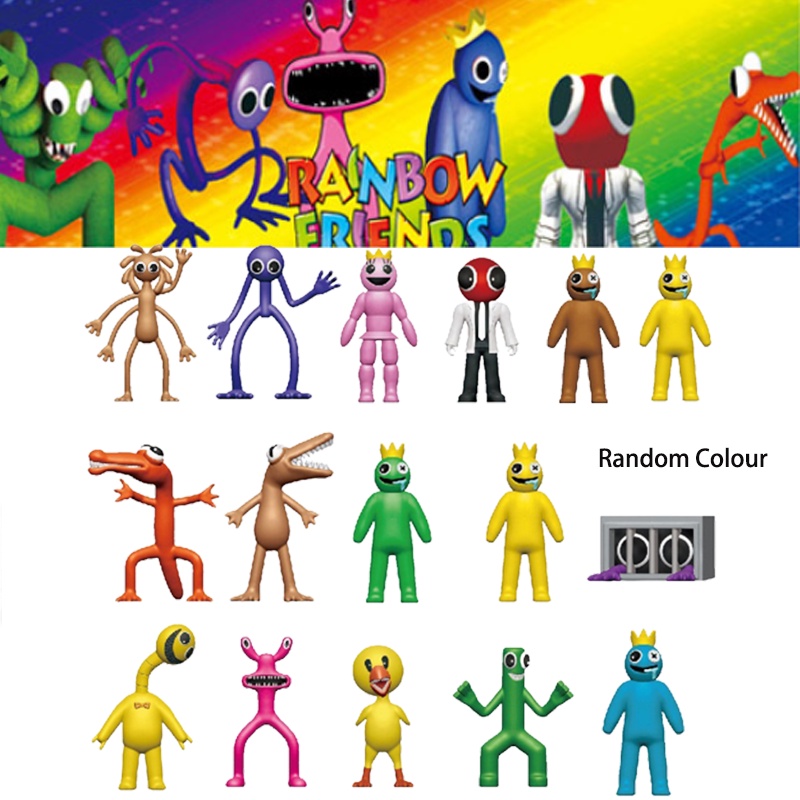 Build Your Own Roblox Rainbow Friends Universe Dengan Figure Kit Diy