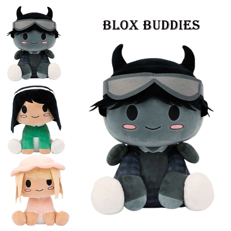 Blox Buddies Mainan Mewah Boneka Boneka Lembut Figure Xmas Hadiah Ulang Tahun Dekorasi Rumah