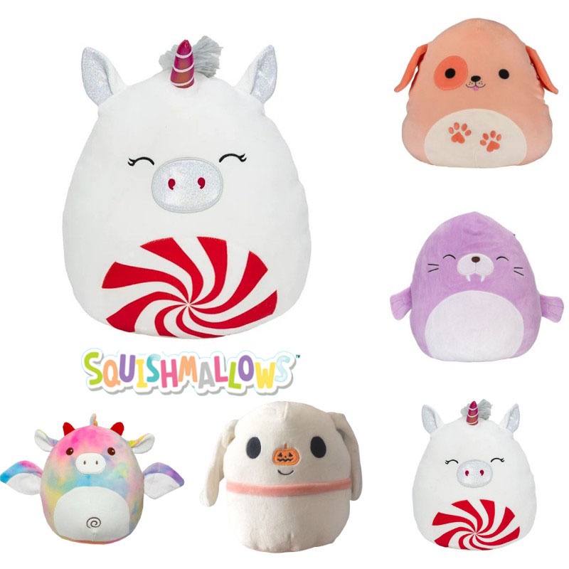 Mainan Plush Squishmallow Unicorn Stuffed Animal Boneka Untuk Hadiah Ulang Tahun Xmas Anak