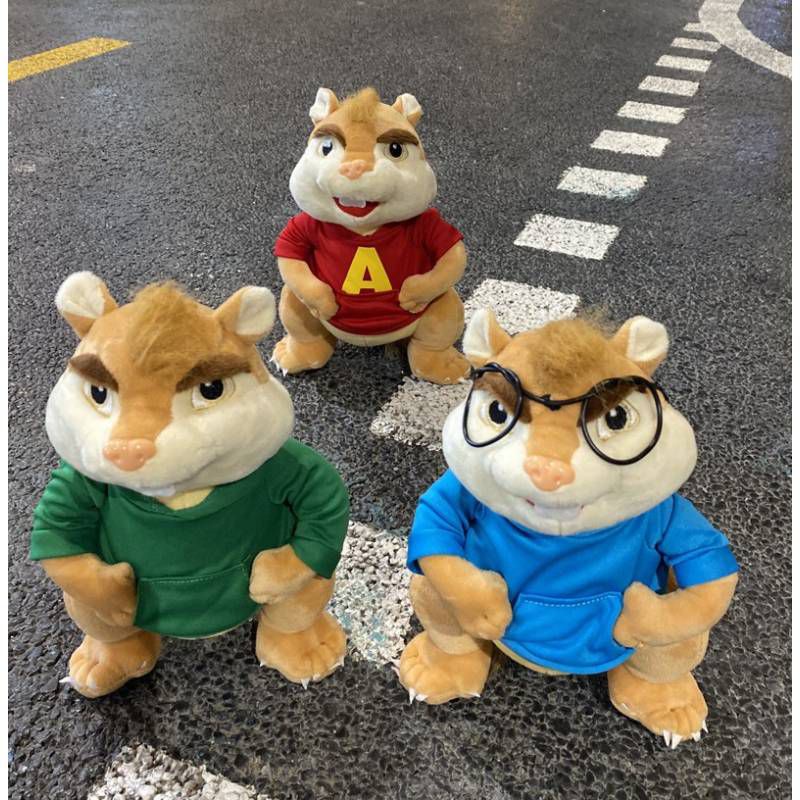 Alvin Unik Cuddly And The Chipmunks Mainan Mewah Usia Semua Untuk