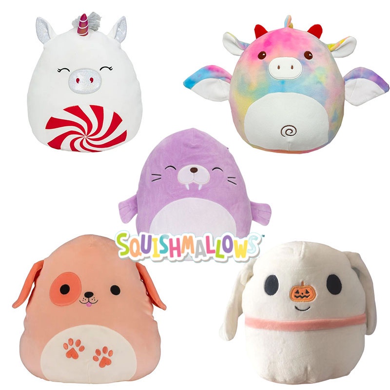 Mainan Plush Squishmallow Unicorn Stuffed Animal Boneka Untuk Hadiah Ulang Tahun Xmas Anak