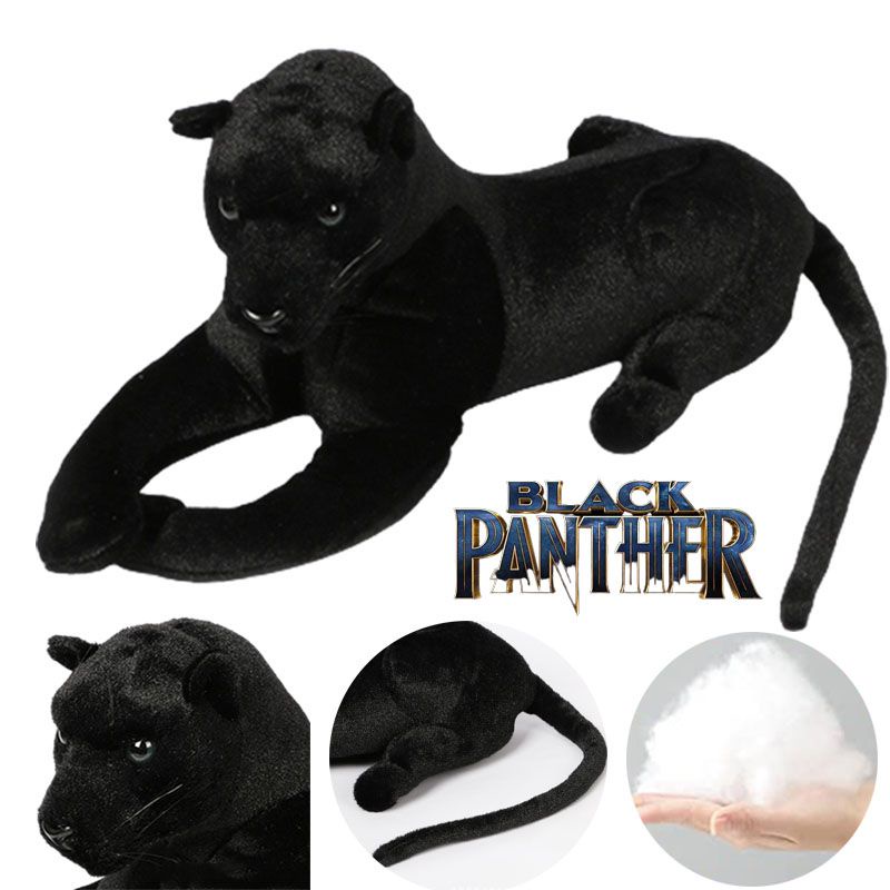 Mainan Mewah Black Panther 2inspirasi Film – Boneka Binatang Boneka Lembut Hadiah Ulang Tahun Xmas