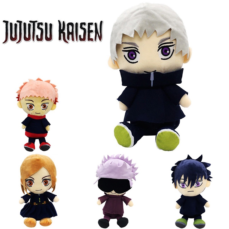 Delightful 25cm Jujutsu Kaisen Itadori Yuji Boneka Mewah Lembut Hadiah Ulang Tahun Anak