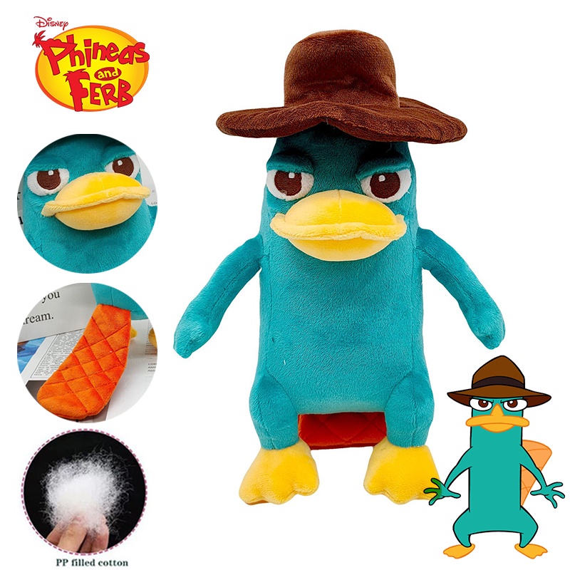 Perry The Platypus Stuffed Animal Plush Doll Lembut Pelukan Mainan Anak Xmas Hadiah Kado