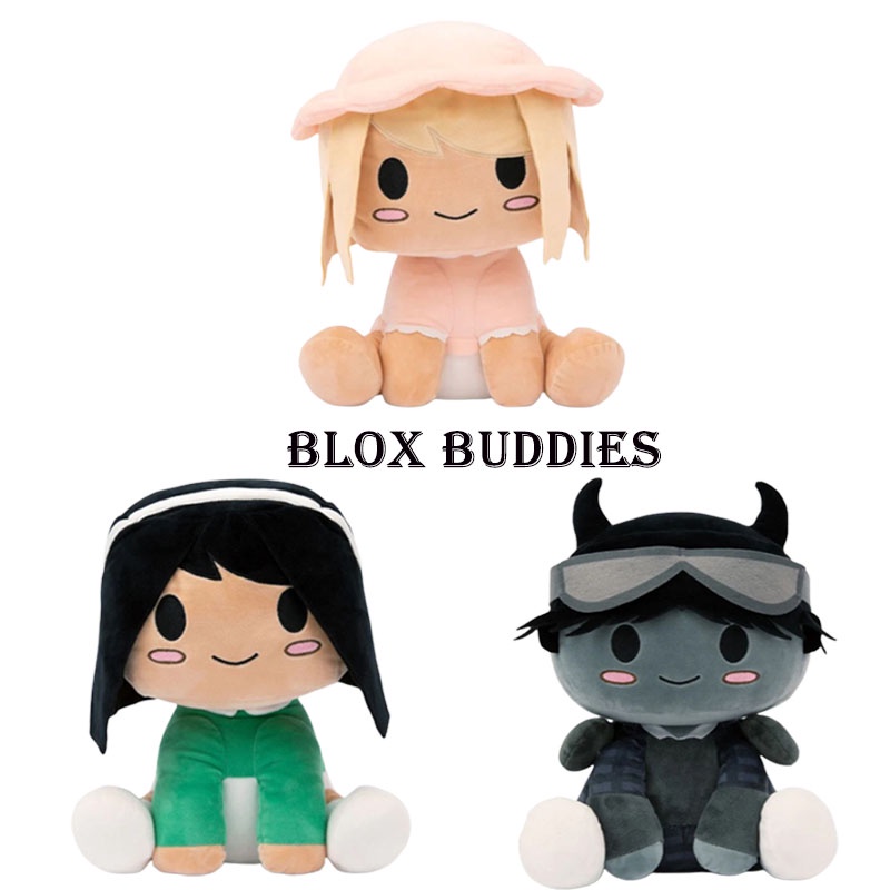 Blox Buddies Mainan Mewah Boneka Boneka Lembut Figure Xmas Hadiah Ulang Tahun Dekorasi Rumah