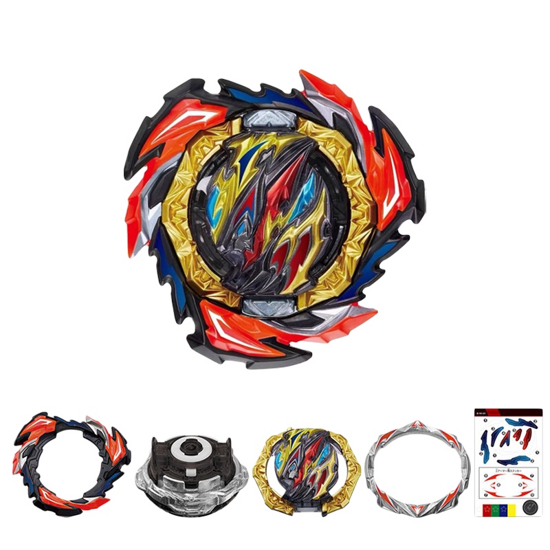 B-191 Beyblade Bahan Karet Keras Isi Spinning-top Toy Untuk Usia 8th Keatas