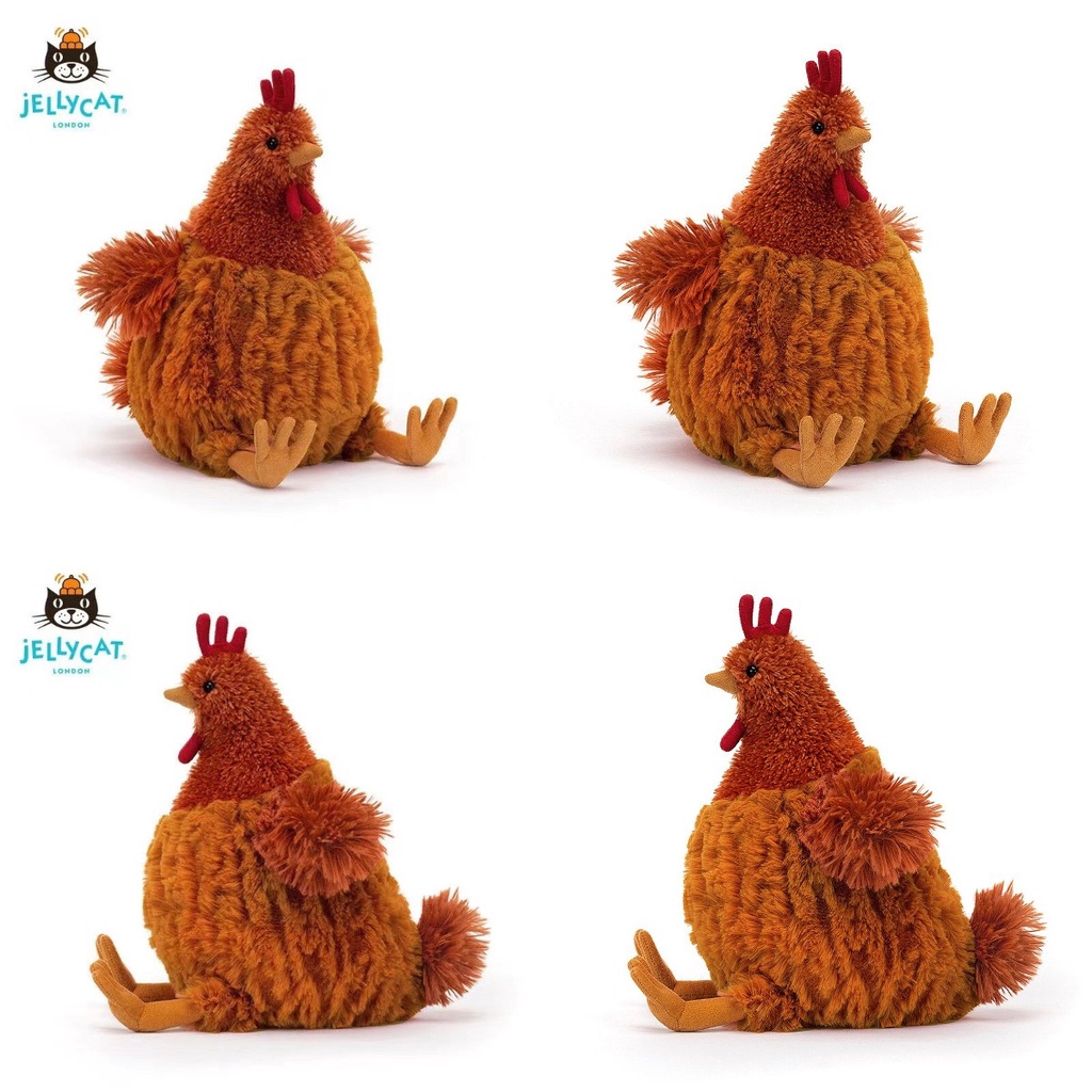 Duo Ayam Jellycat Cecile Dan Beasley Lembut Dan Cuddly