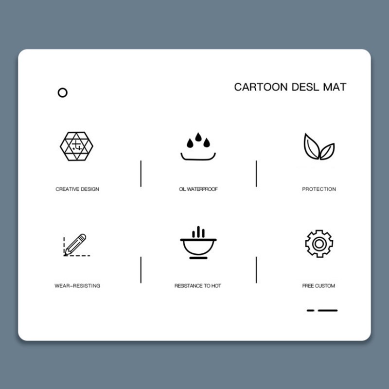 Silikon Bantal 3D E-sports Lucu Memory Cotton Mouse Pad Wrist Pad Slow Rebound Keyboard Pad Hand Support Morandi Secret Garden Kreatif Mouse Pad Wrist Pad