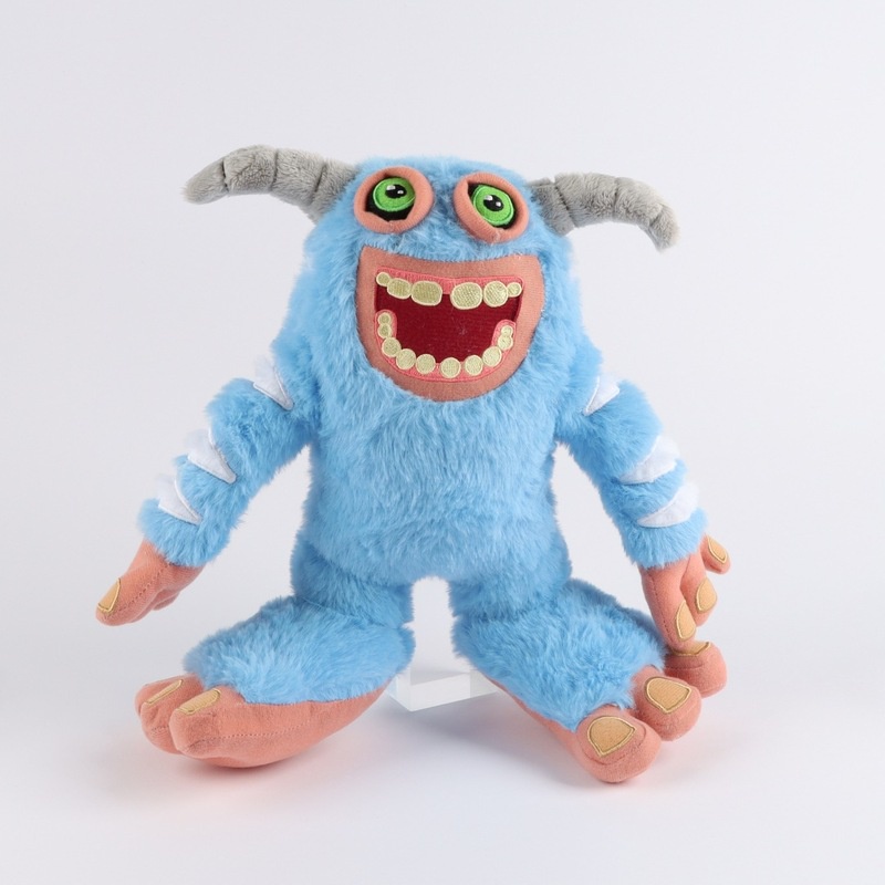 30cm My Singing Monsters Maw Mammott Langka Mammott Mainan Mewah Anak Hadiah Boneka Boneka