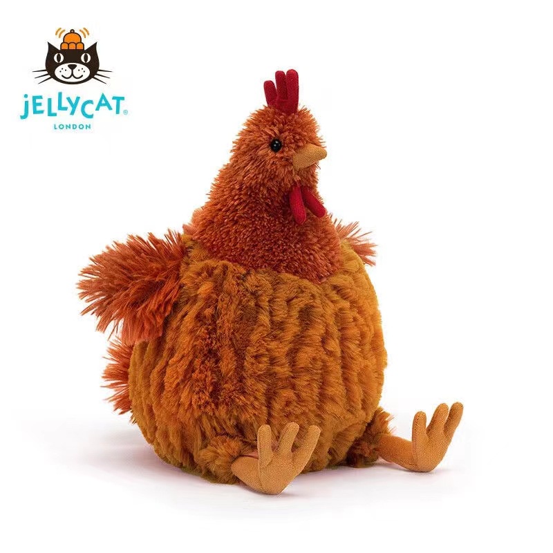 Duo Ayam Jellycat Cecile Dan Beasley Lembut Dan Cuddly