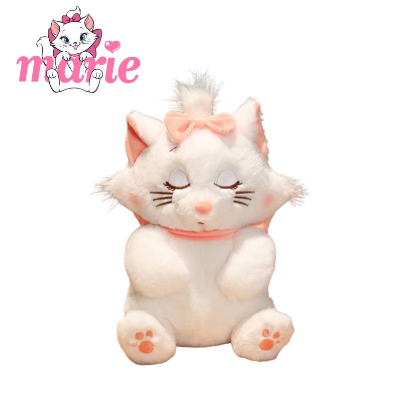 Mainan Plush Gambar Hewan Kartun Lucu Mary Cat Untuk Anak Perempuan Dan Laki-Laki