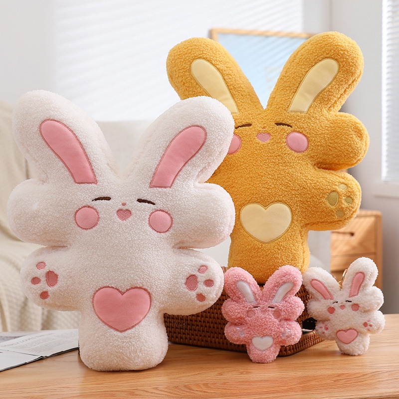 Money Rabbit Plush Bunny Mainan Boneka Lembut Pink Hug Boneka Bantal Hadiah Ulang Tahun Anak