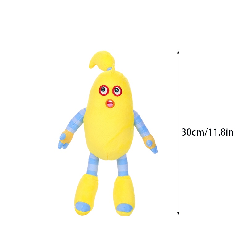 My Singing Monsters Wubbox Mainan Mewah Green Furcorn Boneka Boneka Untuk Ulang Tahun Anak Hadiah Natal Dekorasi Kamar Plushie Toy