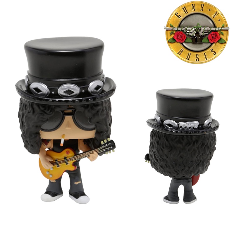 Funko Pop Gun N 'Roses Gitaris Slash Sor Hadenson Figure