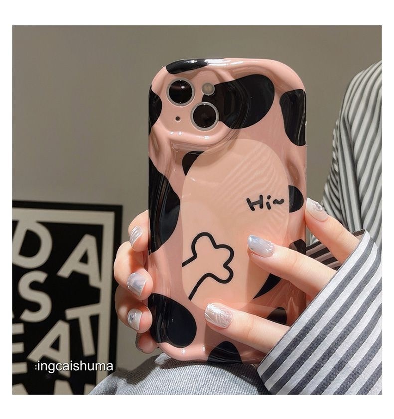 Simple Splicing Cat Feet Print  Design Phone Case Compatible With IPhone 12 13 14 11 Pro Max X Xs Max Xr Fgrdt