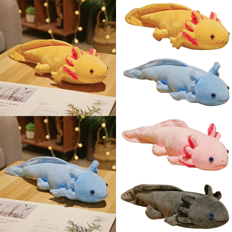 Axolotl Mainan Dinosaurus Hexagonal Plush Lembut Dan Cuddly Untuk Anak