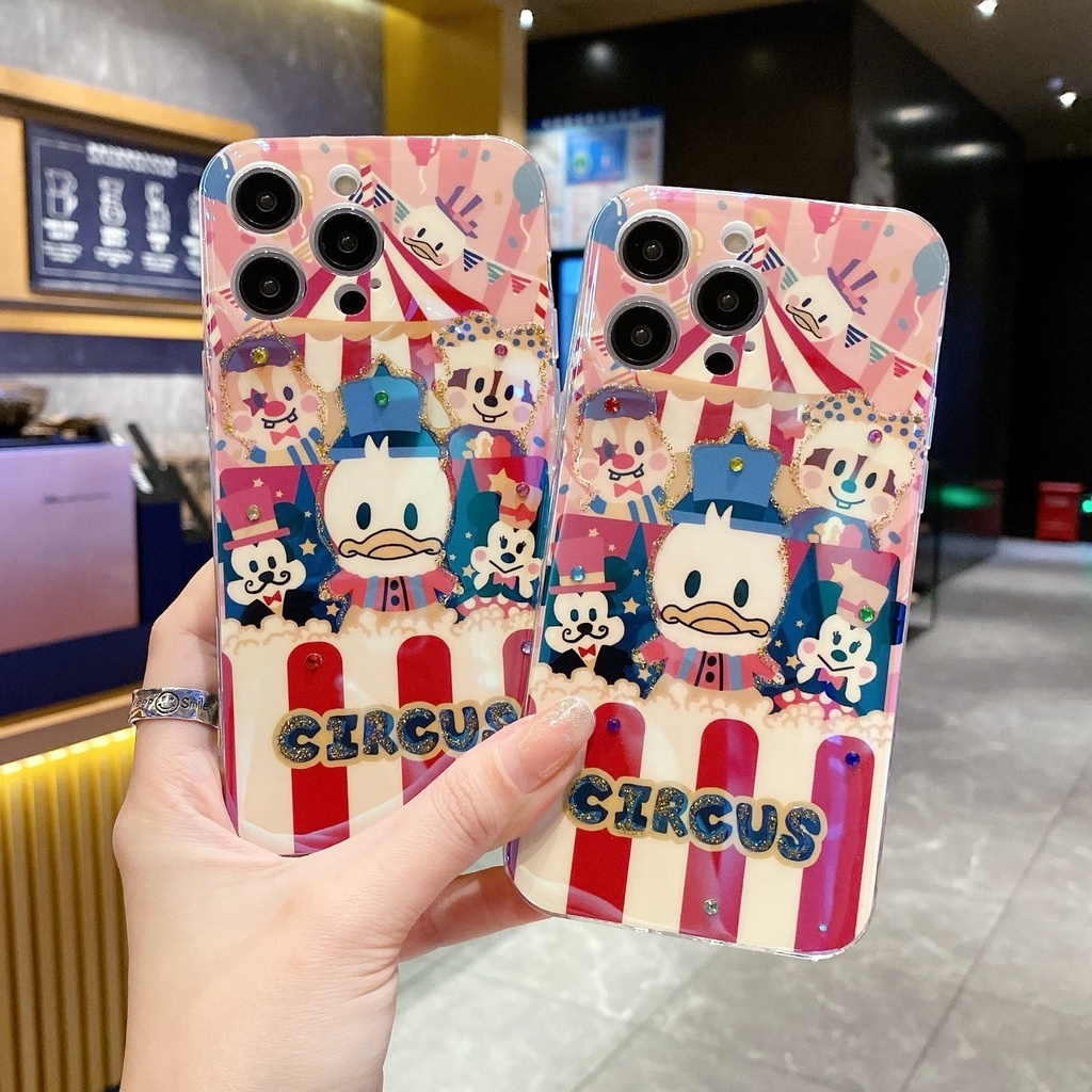 IPHONE Casing Ponsel Desain Print Playtime Kartun Bebek Dan Teman Kompatibel Dengan Iphone12 13 14 11 Pro Max X Xs Max Xr Bqqpl