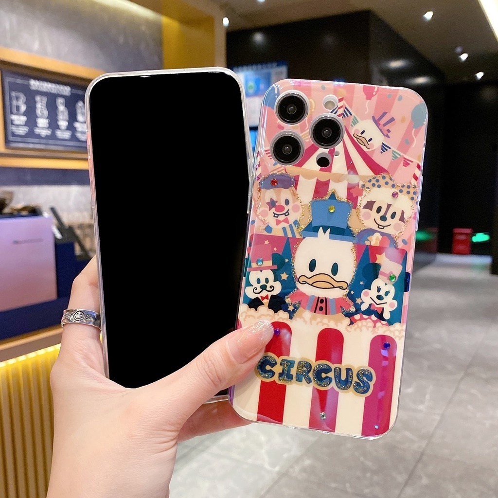 IPHONE Casing Ponsel Desain Print Playtime Kartun Bebek Dan Teman Kompatibel Dengan Iphone12 13 14 11 Pro Max X Xs Max Xr Bqqpl