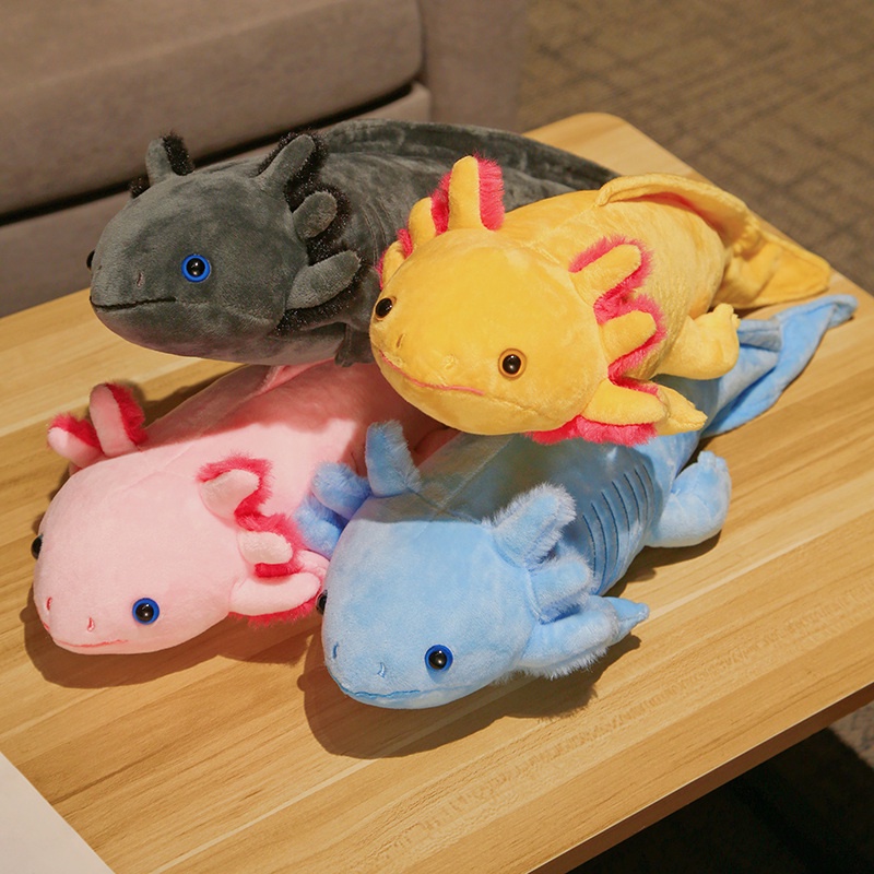 Axolotl Mainan Dinosaurus Hexagonal Plush Lembut Dan Cuddly Untuk Anak