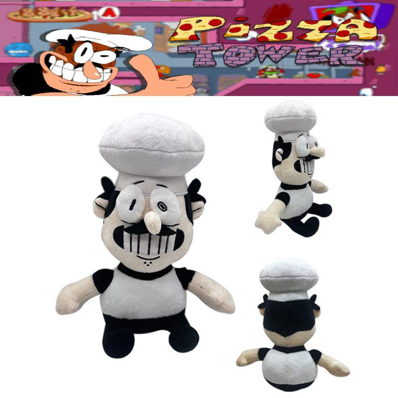 Pizza Tower Peppino Plush Figure Cocok Untuk Gamers