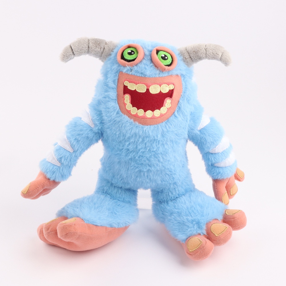 Thumpies Ghazt Toe Jammer Air Epic Wubbox My Singing Monsters Hyehehe Cranchee PongPing Langka Mammott Maw Mainan Mewah Boneka Lembut Hadiah Anak 25cm