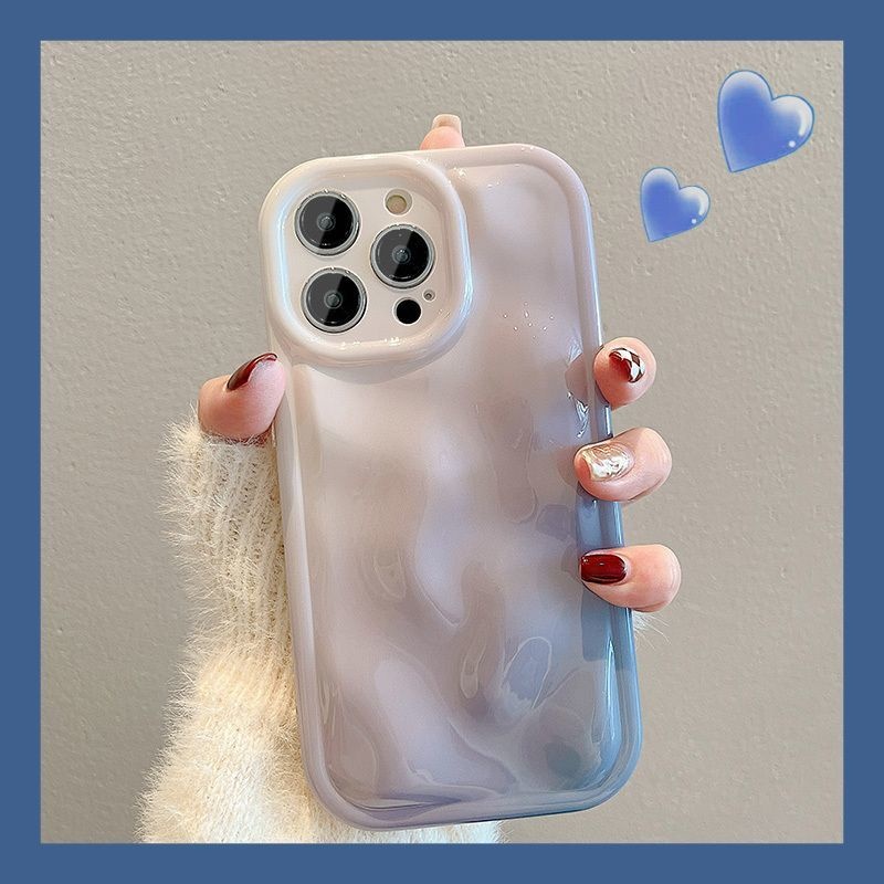 IPHONE Set Desain Kasar Gradual Meteorite Glossy B Casing Ponsel Kompatibel Dengan Iphone12 13 14 11 Pro Max X Xs Max Xr Hhdf