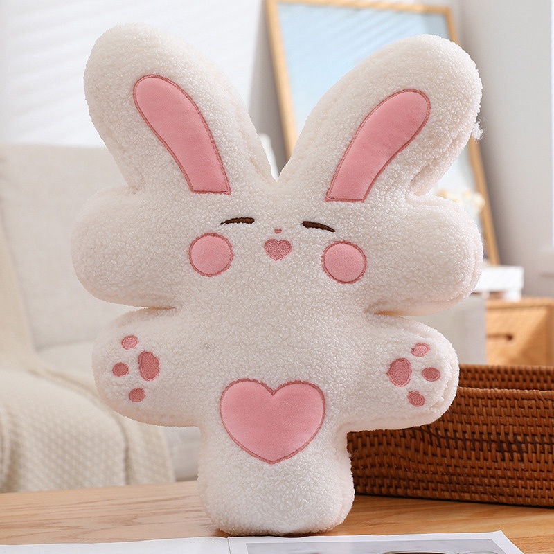 Money Rabbit Plush Bunny Mainan Boneka Lembut Pink Hug Boneka Bantal Hadiah Ulang Tahun Anak