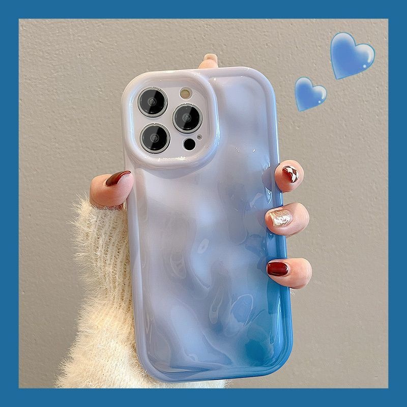 IPHONE Set Desain Kasar Gradual Meteorite Glossy B Casing Ponsel Kompatibel Dengan Iphone12 13 14 11 Pro Max X Xs Max Xr Hhdf