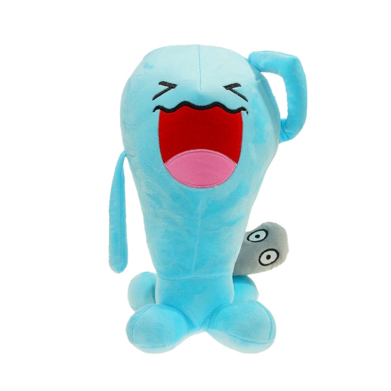 Pokemon 30cm XY Wobbuffet Mainan Lembut Boneka Boneka Binatang Hadiah Natal Anak