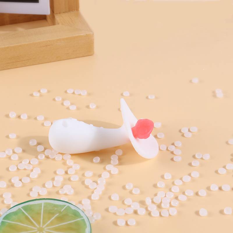 Permen Teether Jamur Stereoskopik Silika Gel Penggiling Gigi Mainan Bayi 8cm