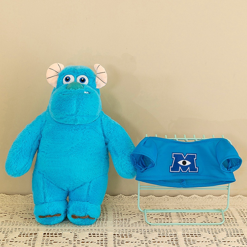 Monsters University Mainan Mewah Lembut Peluk Boneka Boneka Biru Anak Hadiah Ulang Tahun