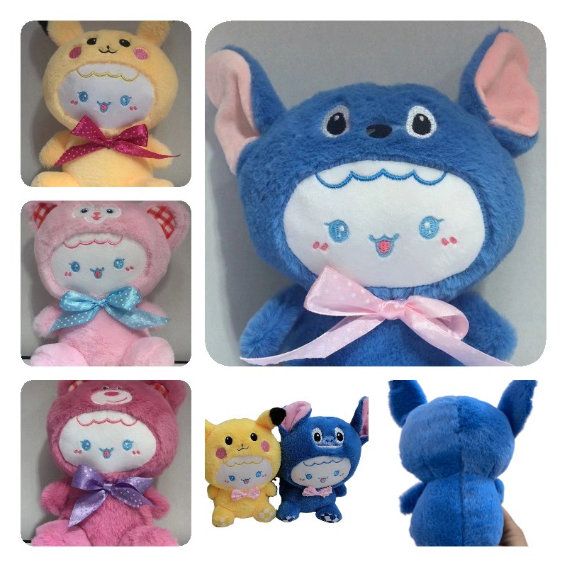 Transforming Pet Plush Toy Lembut Dan Ringan