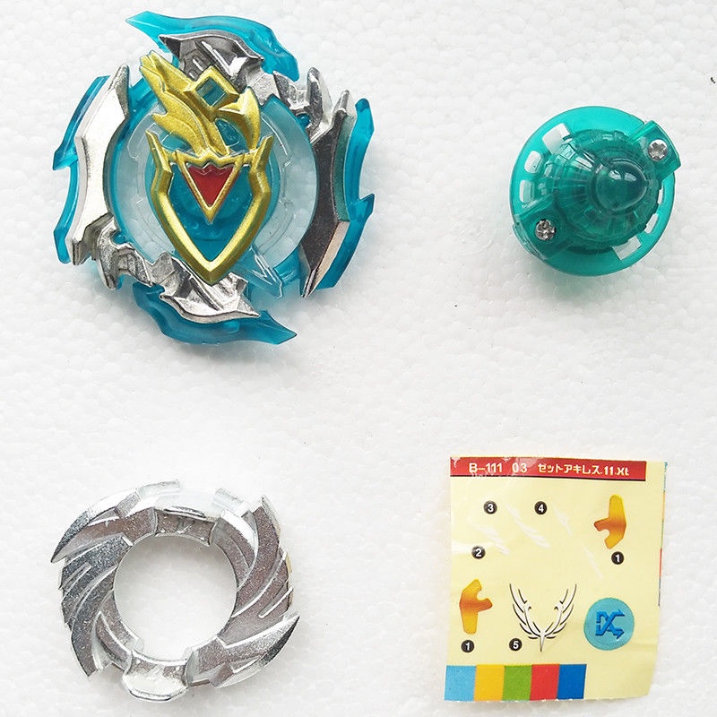 Mainan Beyblade Sembur B111-03 ZACHILLES.11.Xt W/ Mainan Tanpa Box Launcher No