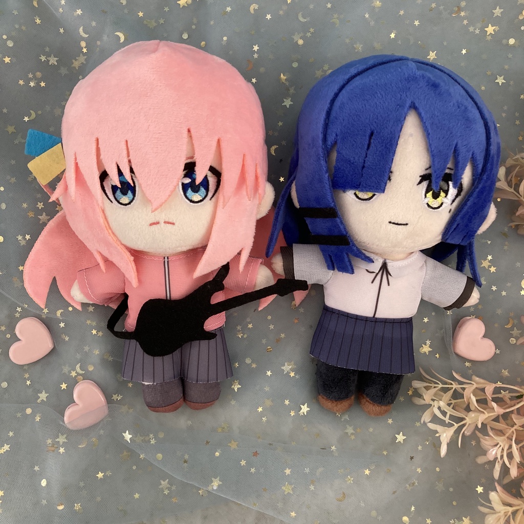 20cm Bocchi The Rock Yamada Ryo Gotou Hitori Plush Lembut Lucu Boneka Dan Bocchi The Rock Gantungan Kunci Untuk Fans Anak Hadiah