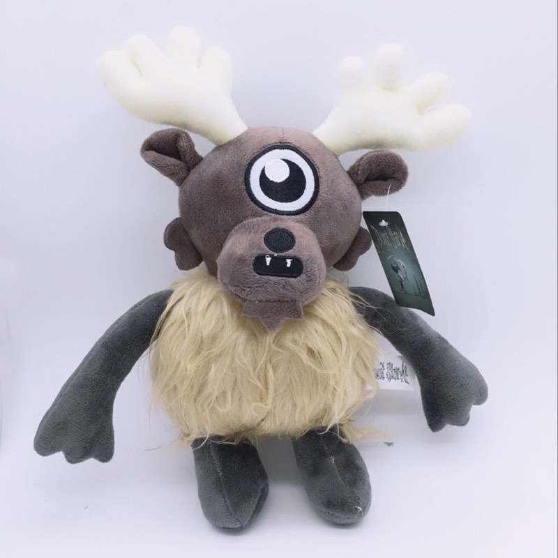 New Dont Starve Deerclops Plush Toy Boneka Lembut Elk 28CM/11 ''Boneka