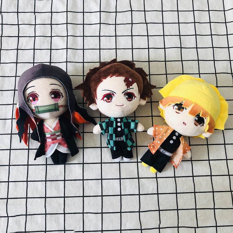 Anime Slayer Demon Kimetsu No Yaiba Boneka Plush 20cm Boneka Lembut Xmas Mainan Hadiah