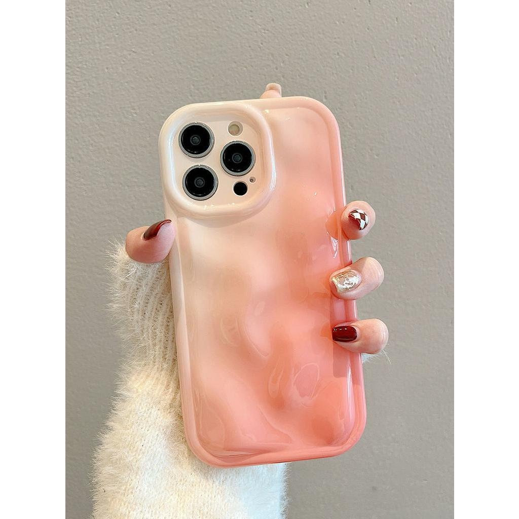 IPHONE Set Desain Tekstur Kasar Mengkilap Meteorit Gradual Casing Ponsel Kompatibel Dengan Iphone12 13 14 11 Pro Max X Xs Max Xr Hhdf