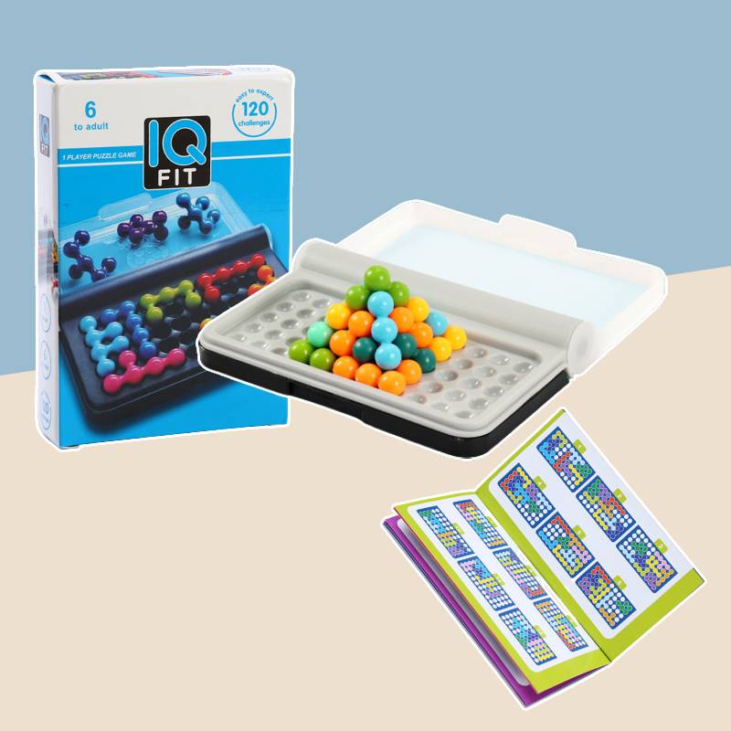 Smart IQ Games 3D Bead Puzzler Rantai Gesper Puzzle Logic Board Game Game Solusi Edukasi