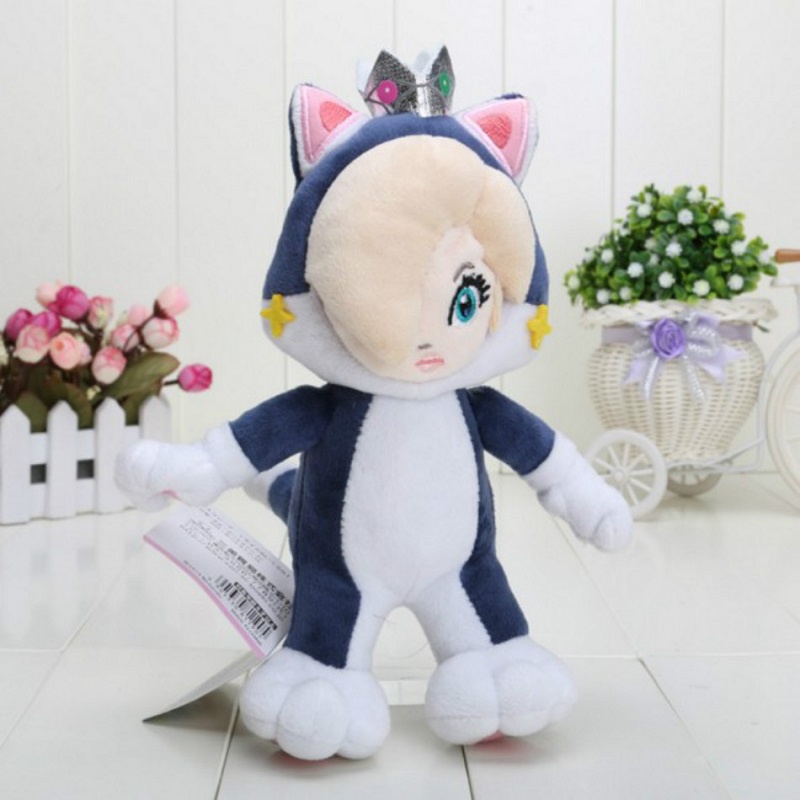 Bros Super Mario Terbaru. Boneka Plush Boneka Stuffed Toy CAT Princess Mainan Anak Rosalina